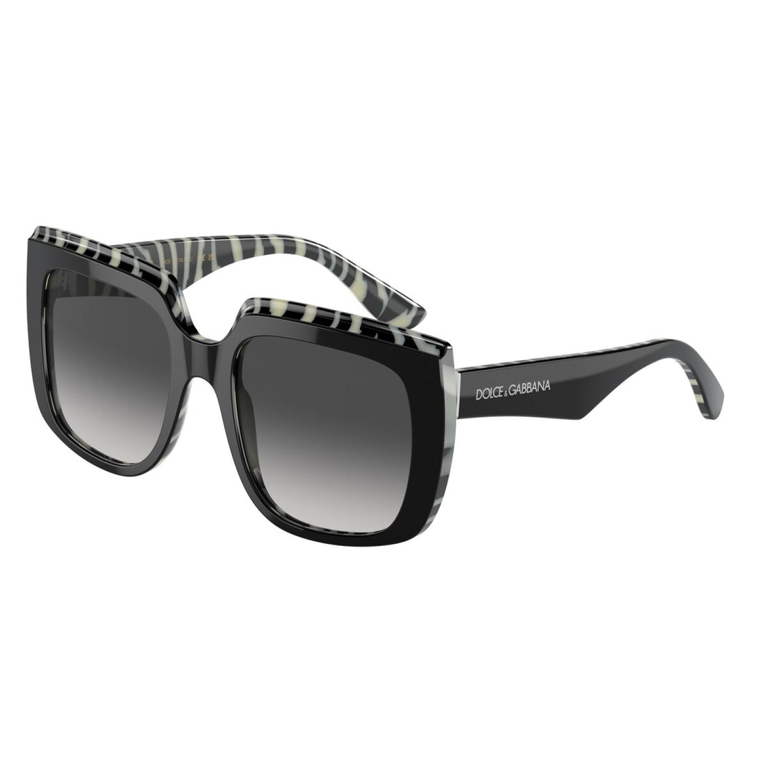 DOLCE & GABBANA DG 4414 - 33728G TOP NERO SU ZEBRA