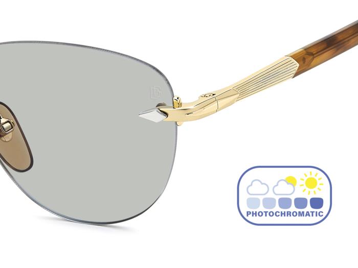 DAVID BECKHAM DB 1224/S T5U-ORO CORNO