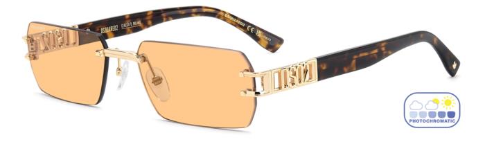 DSQUARED2 D20189/S 000-ORO FOTOCROMATICO