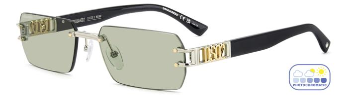 DSQUARED2 D20189/S I20-ORO GRIGIO FOTOCROMATICO