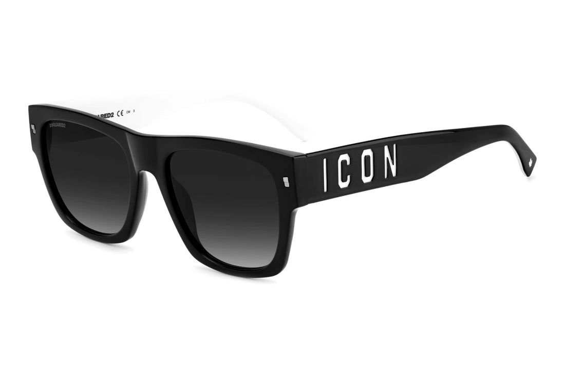 DSQUARED2 ICON 0004/S - 80S9O NERO/BIANCO