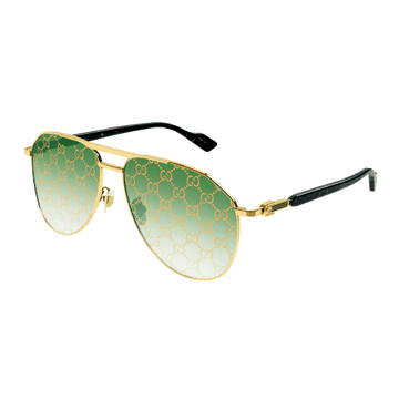 GUCCI GG1220S GOLD GREEN