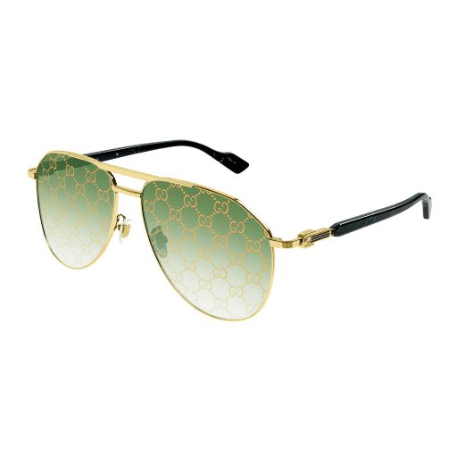 GUCCI GG1220S GOLD GREEN