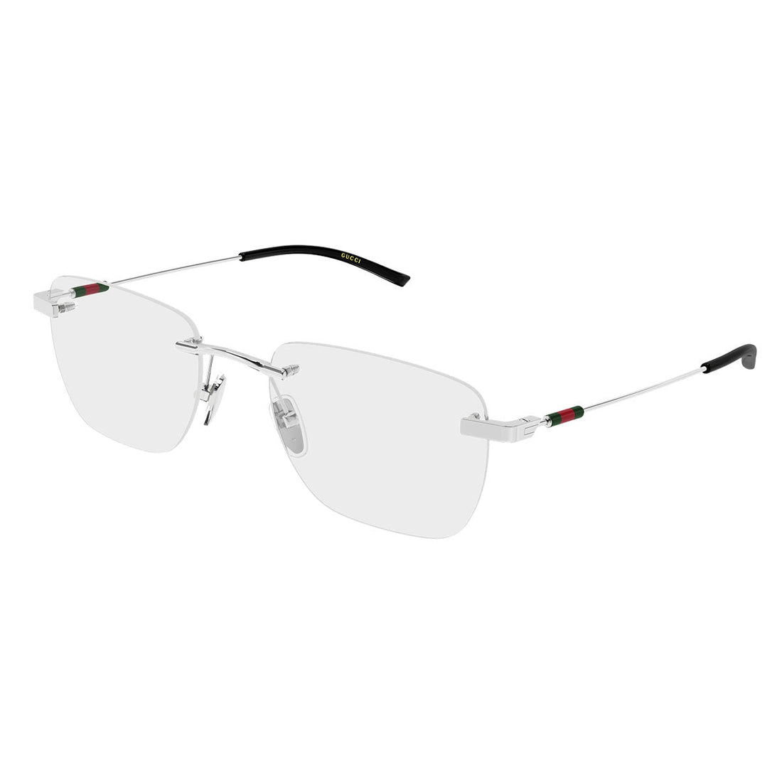 GUCCI GG2099O 001 Argento | Occhiale da Vista Uomo