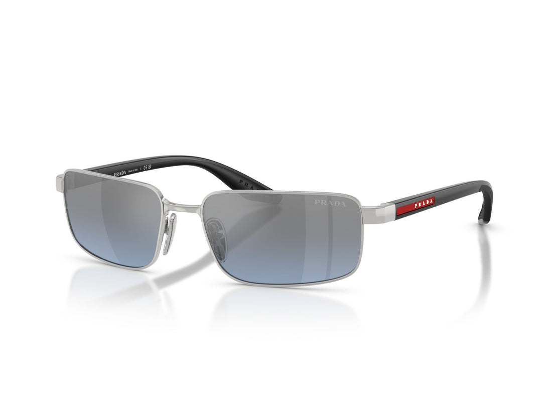 Prada Linea Rossa PS B54S - 1BC11A Argento | Occhiale Da Sole Uomo