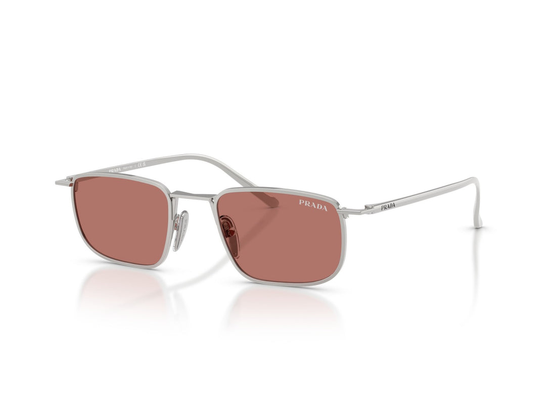 Prada PR D52S - 1BC80W Argento | Occhiale Da Sole Uomo