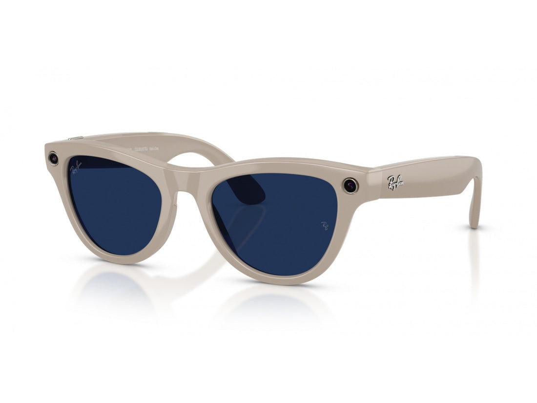 Ray-Ban Meta 0RW4014 Skyler 6700MF Grigio Gesso | Occhiali AI Unisex