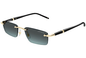 Montblanc MB0484S - 004Oro | Occhiale Da Sole Uomo