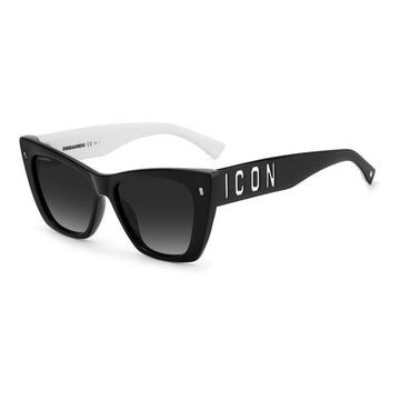 DSQUARED2 ICON 0006/S - 80S 9O NERO BIANCO