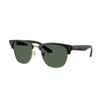 RAY-BAN RB R0504S CLUBMASTER REVERSE 6677VR NERO SU ARISTA