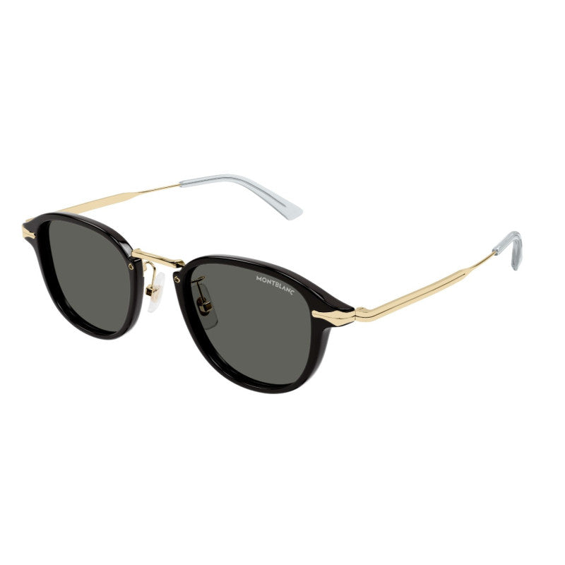 MONTBLANC MB 0336S - 48 001 - NERO/FUMO