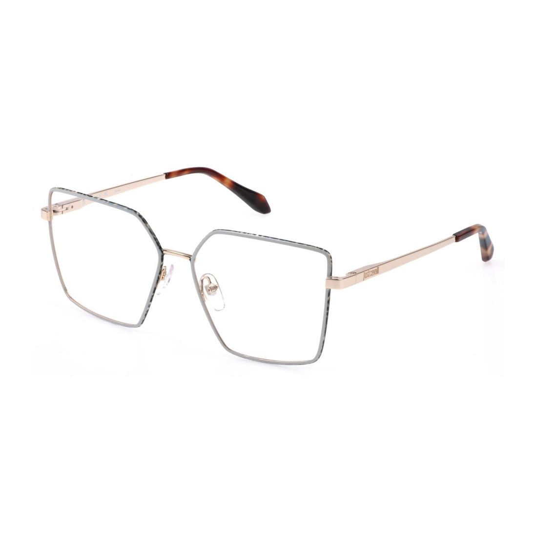 JUST CAVALLI VJC132 - 08MZ RAME LUCIDO ORO CON DETTAGLI