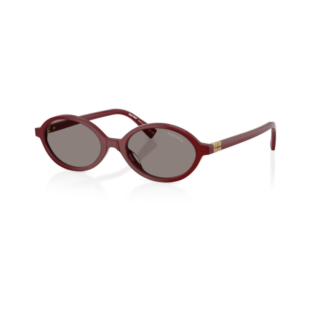 Miu Miu MU 04ZS -21I80Q Opal Burgundy