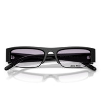 Miu Miu MU B07S - 16K04O NERO/GRIGIO SFUMATO TRASPARENTE
