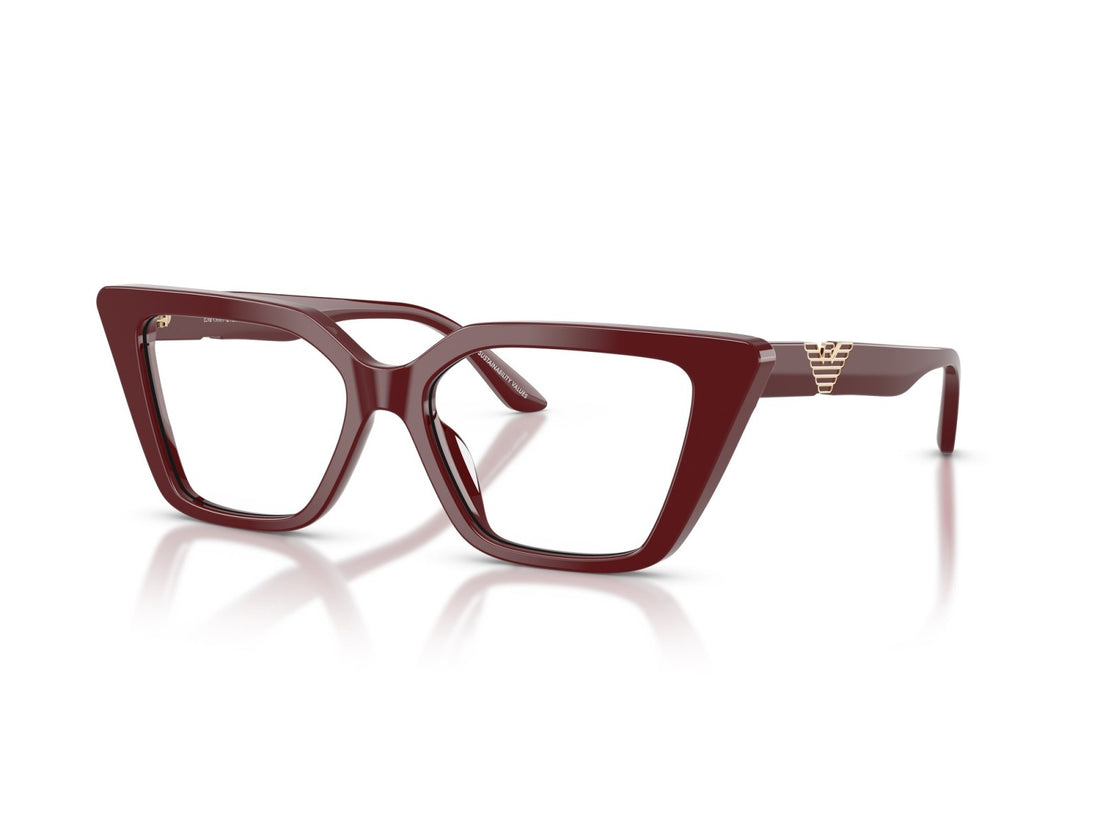 Emporio Armani EA 3273U - 6323 Bordeaux Lucido | Occhiale Da Vista Donna