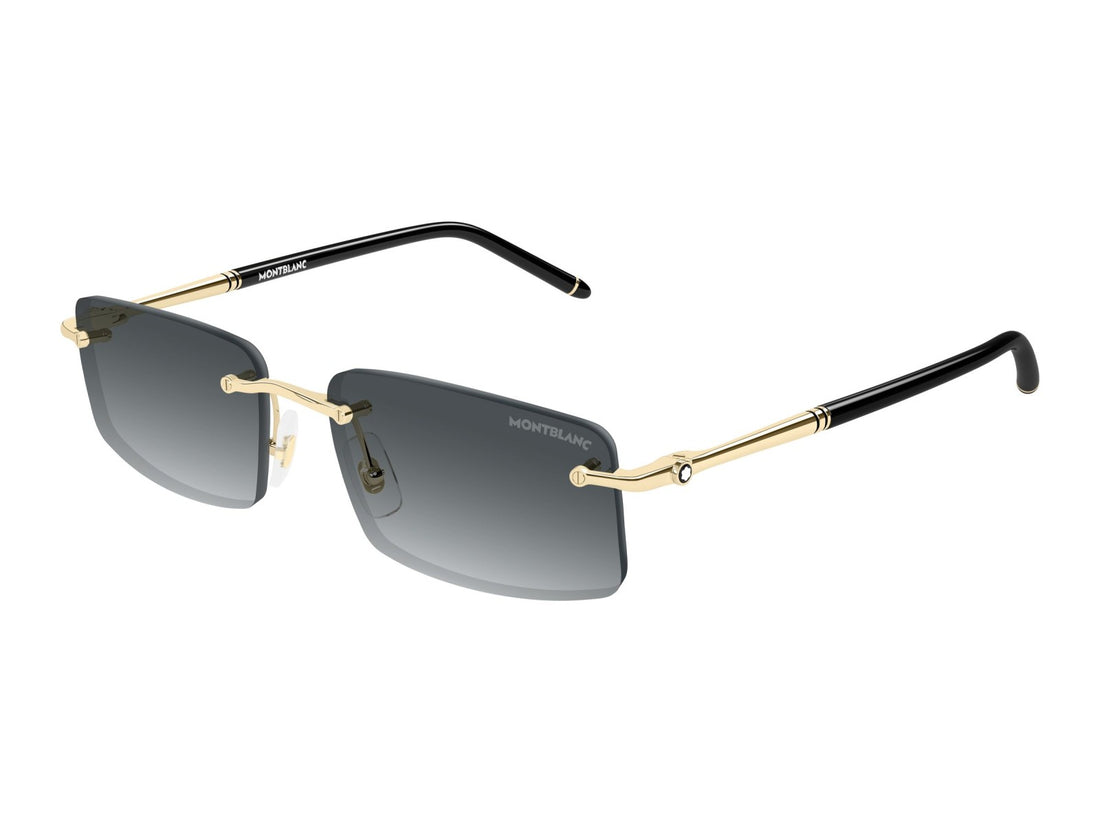 Montblanc MB0443S - 001 Gold | Occhiale Da Sole Uomo