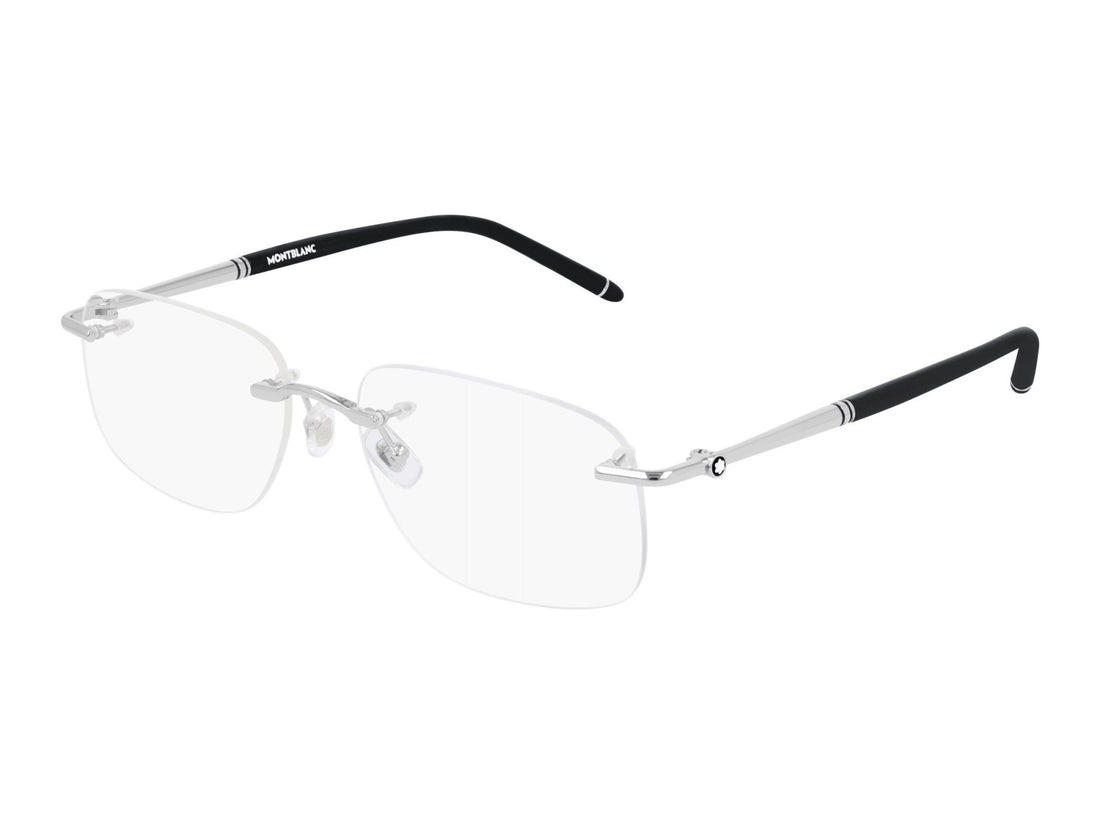 Montblanc MB0071O - 002 Argento | Occhiale Da Vista Uomo