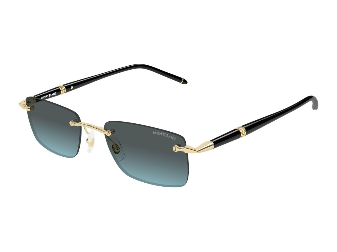 Montblanc MB0344S - 010 Oro | Occhiale Da Sole Uomo