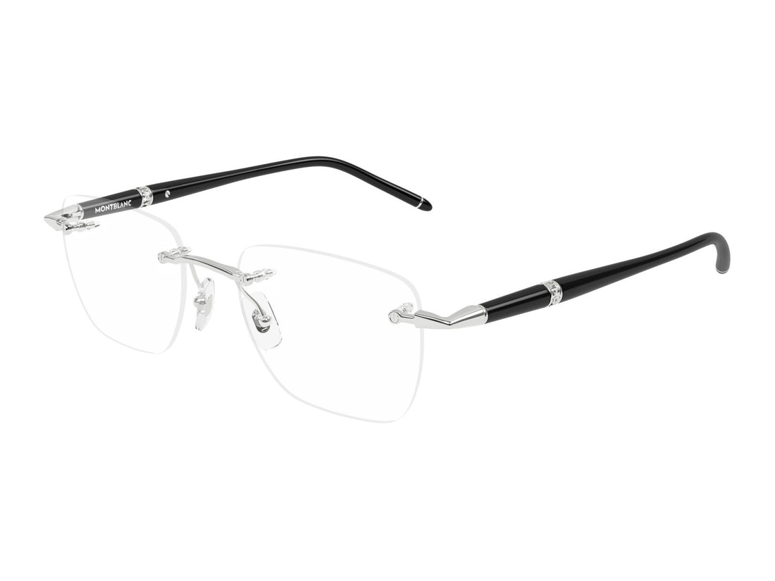 Montblanc MB0346O - 004 Argento | Occhiale Da Vista Uomo
