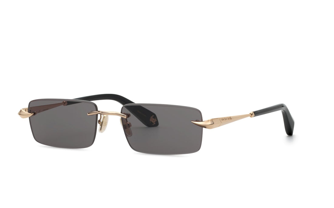 ROBERTO CAVALLI SRC206M 0300 - ORO ROSE' LUCIDO LENTE GREY
