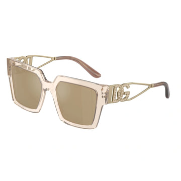 DOLCE&GABBANA DG4446 TRANSPARENT CAMEL